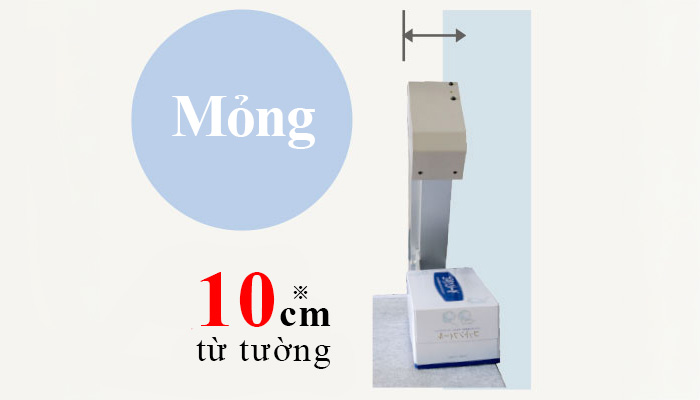 Chiều rộng ray của thang máy dạng ghế là 10cm từ tường